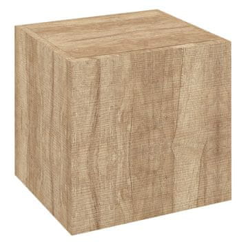 SAPHO ESPACE Omarica z Vrati 35x35x32 cm, Dub Alabama, Leva/Desna Odpiranja