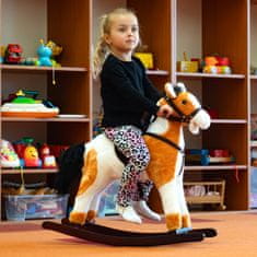 Aga4Kids Gugalni konjiček MR1310 Svetlo rjav