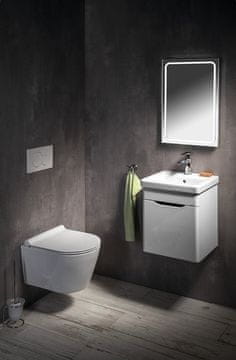 SAPHO Sodobni kopalniški set ELLA 40, levosmerna postavitev, bela design