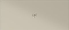 Gsi Pravokotna keramična pršna kad 180x80x2 cm, Creta mat, protizdrsna površina