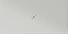 Gsi Obdelovalna keramična tuš kad 180x90cm, ekstra ploska cenere mat