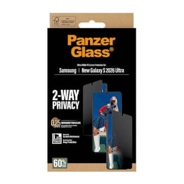 PanzerGlass zaščitno steklo Galaxy S26 Ultra Privacy, UWF (PG50721)