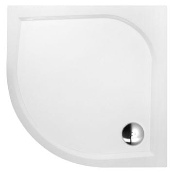 Gelco ERIKA Kvadrantna Tuš Kad 90x90cm iz Litéga Mramorja, R550, Bela