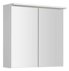 AQUALINE Elegantna LED galerka KAWA STRIP 70x70x22cm - bela