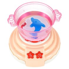 WOWO Kreativni set za 3D gel figure 62 kosov z modelčki oranžen