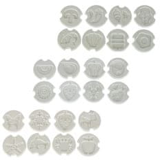 WOWO Kreativni set 3D gel figur z lučjo in zvokom 62 delov roza