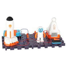 WOWO Mali električarski STEM set za gradnjo vezij vesoljska postaja