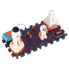 WOWO Mali električarski STEM set za gradnjo vezij vesoljska postaja