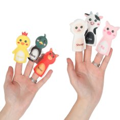 WOWO Interaktivna senzorična knjiga kmetija z živalmi na ježka