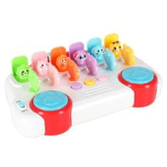 WOWO Glasbeni izobraževalni avtobus s ključi in izskočnimi živalmi