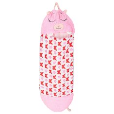 WOWO Otroška spalna vreča 2v1 z blazino roza