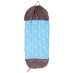 WOWO Otroška spalna vreča 2v1 z blazino modra