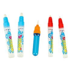 WOWO Vodna risalna podloga 120 × 90 cm travnik z vodnimi flomastri