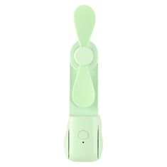 WOWO Zložljiv mini ventilator 2v1 s powerbanko USB zelen