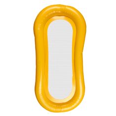 WOWO Napihljiv bazenski ležalnik XL z mrežico rdeč