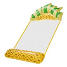 WOWO Napihljiv bazenski ležalnik z mrežico Ananas