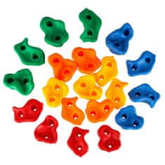 WOWO Komplet plezalnih oprimkov za otroke 20 kosov z vijaki