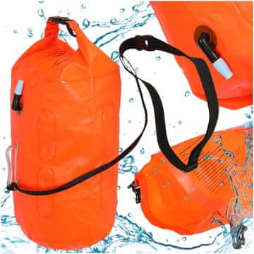 WOWO Lahka plavalna boja s suho vrečo in piščalko