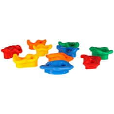 WOWO Komplet plezalnih oprimkov za otroke 10 kosov z vijaki in držali