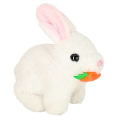 WOWO Interaktivni plišasti zajček s korenčkom in dodatki