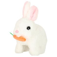 WOWO Interaktivni plišasti zajček s korenčkom in dodatki