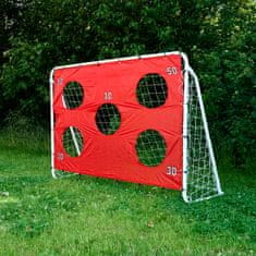 WOWO Otroški nogometni gol 2v1 s trening podlogo 215×153×76 cm