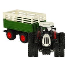 WOWO RC kmetijski traktor na daljinsko upravljanje s prikolico komplet za kmetijo