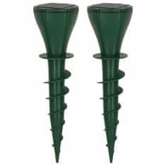 WOWO Solarni odganjalnik krtov in voluharjev set 2 kosov