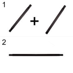 WOWO Vrtna viseča mreža s stojalom in prevleko 200 cm