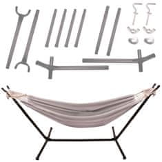 WOWO Vrtna viseča mreža s stojalom in prevleko 200 cm