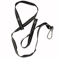 WOWO Montažni komplet za obešanje gugalnice in viseče mreže trakovi in karabini 300 kg