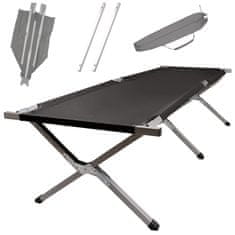 WOWO Zložljiva kamp postelja poljsko ležišče nosilnost 150 kg
