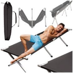 WOWO Zložljiva kamp postelja poljsko ležišče nosilnost 150 kg