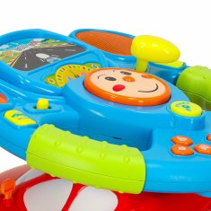 WOWO Interaktivni volan za otroke simulator vožnje z lučmi in projektorjem