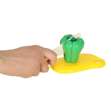 WOWO Otroški set sadja in zelenjave za rezanje na ježka