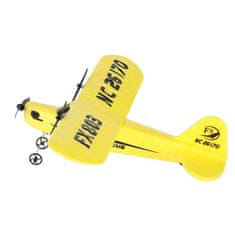 WOWO RC letalo na daljinsko upravljanje polnilno rumeno