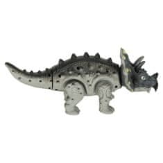 WOWO RC dinozaver Triceratops na daljinsko upravljanje hodi sveti rjove