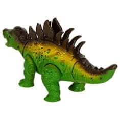 WOWO RC dinozaver Stegosaurus na daljinsko upravljanje hodi sveti rjove