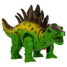 WOWO RC dinozaver Stegosaurus na daljinsko upravljanje hodi sveti rjove