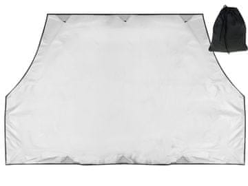 WOWO Magnetna zaščita za sprednje/zadnje steklo avtomobila proti soncu in zmrzali