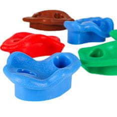 WOWO Plezalni kamni za otroke set 10 kosov z vijaki