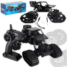 WOWO RC terenski avto Rock Crawler 4x4 2v1 - črn
