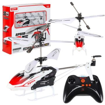 WOWO RC helikopter na daljinsko upravljanje - 3-kanalni, bel