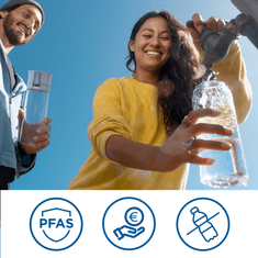 Brita Steklenica za filtriranje vode Active 0,6 l, limeta