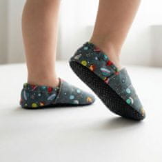 Copa cop Otroški tekstilni copati Barefoot - Space, 16.5