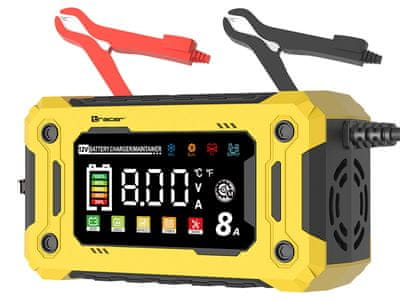 Podprti tipi akumulatorjev Tracer DT128