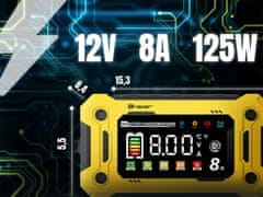 Tracer DT128 polnilnik akumulatorjev, 12V, 8A