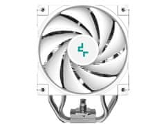 DEEPCOOL AK500S DIGITAL SE WH hladilnik za procesor, 120mm, ARGB, LCD zaslon, bel (R-AK500S-WHADMN-GJD)