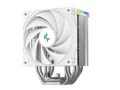 DEEPCOOL AK500S DIGITAL SE WH hladilnik za procesor, 120mm, ARGB, LCD zaslon, bel (R-AK500S-WHADMN-GJD)
