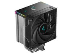 DEEPCOOL AK500S DIGITAL SE hladilnik za procesor, 120mm, ARGB, LCD zaslon, črni (R-AK500S-BKADMN-GJD)